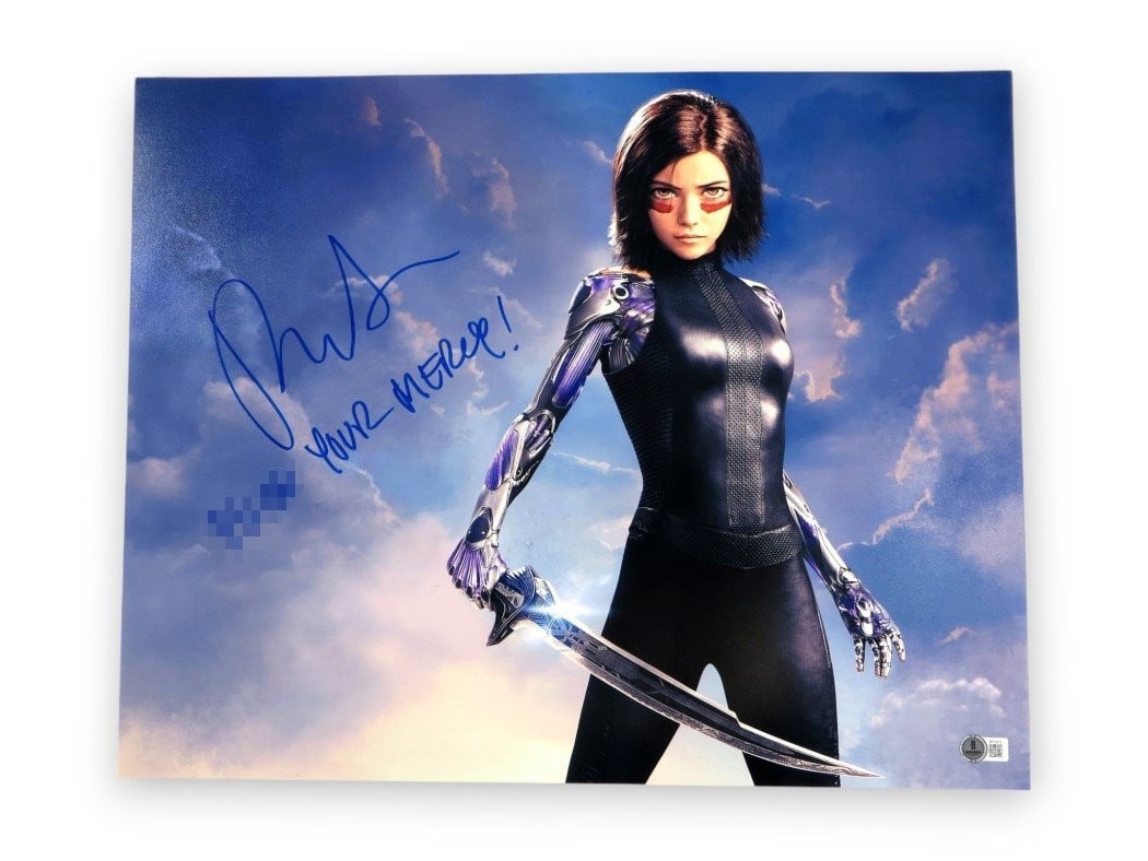 Rosa Salazar Signed 16x20 Photo with Inscription Beckett Authenticated (1 of 4)