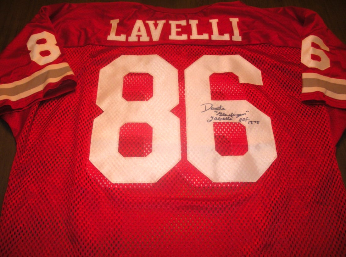 Dante Lavelli Signed Ohio State Buckeyes Jersey with COA (1 of 2)