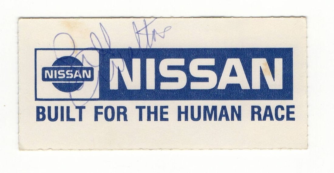 Bill Walton Signed Ticket Stub UCLA Basketball JSA Authenticated 2/12/1990 (1 of 3)