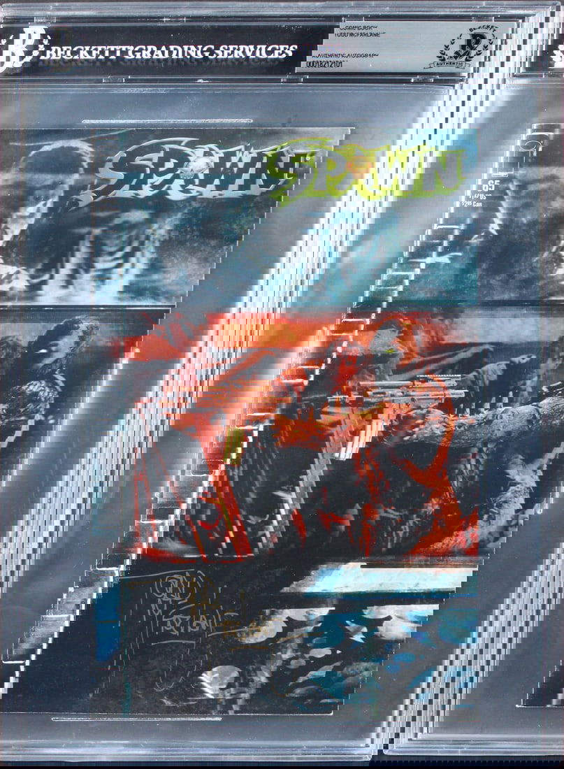 Todd McFarlane Signed 1997 Spawn #65 Comic Beckett Authenticated (1 of 2)