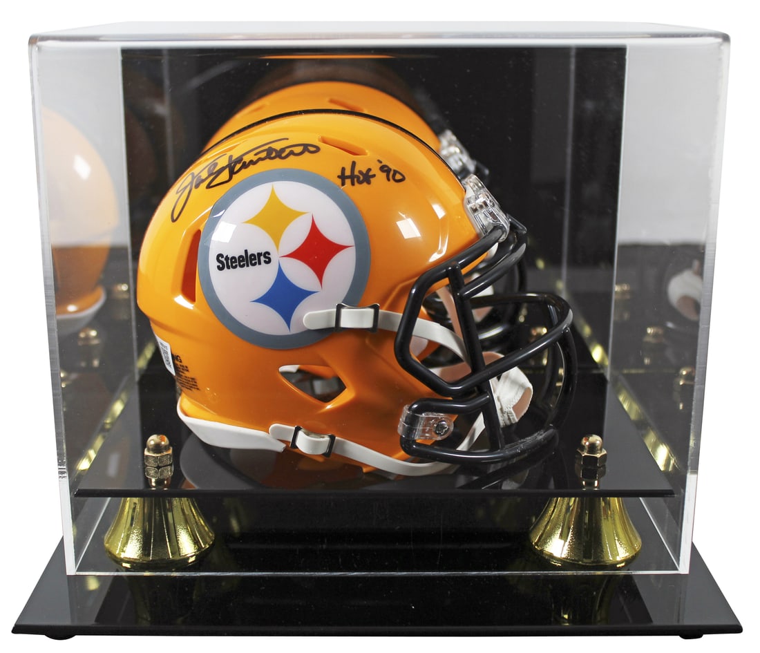 Jack Lambert Signed 1962 TB Speed Mini Helmet HOF 90 BAS Authenticated (1 of 3)