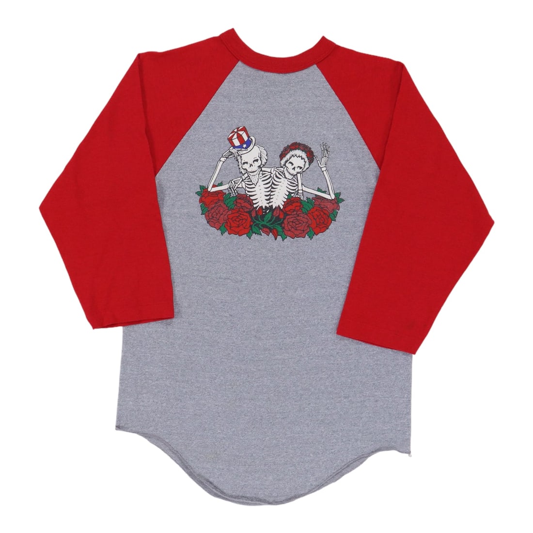 Vintage 1982 Grateful Dead Warfield Theatre Gray Concert Jersey Shirt: Vintage 1982 Grateful Dead Warfield Theatre Gray Concert Jersey Shirt This is an original vintage 1982 Grateful Dead Warfield Theatre concert jersey shirt, featuring front and back graphics. Made from