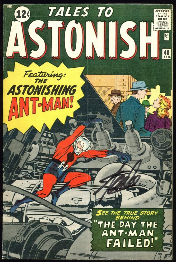 Stan Lee Signed Tales To Astonish #40 Comic Book PSA/DNA Authenticated (1 of 5)