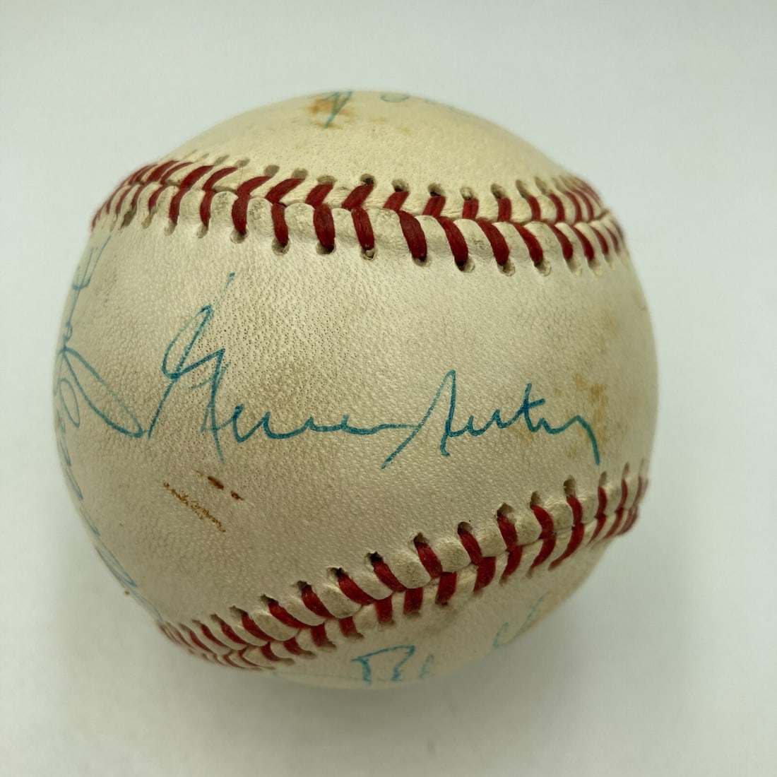 California Angels Signed Baseball Gene Autry Reggie Jackson Rod Carew PSA JSA Authenticated (1 of 7)