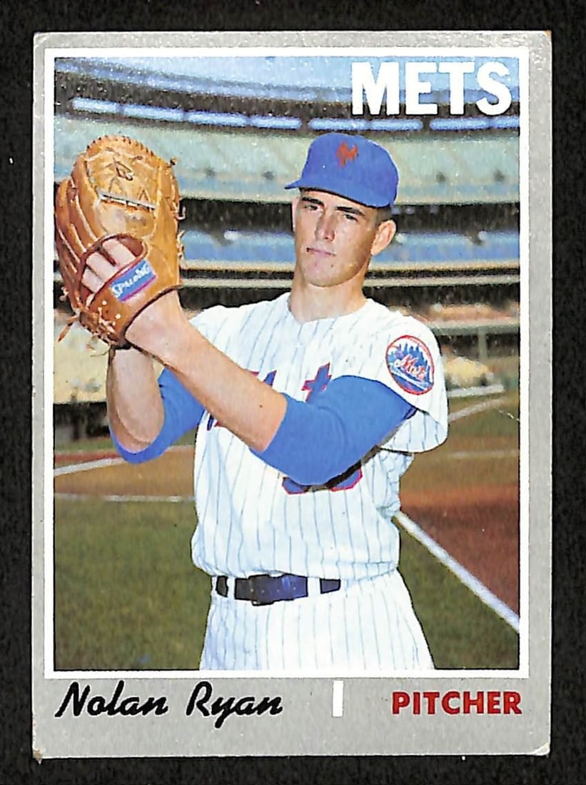 Nolan Ryan New York Mets 1970 Topps #712 Baseball Card (1 of 2)