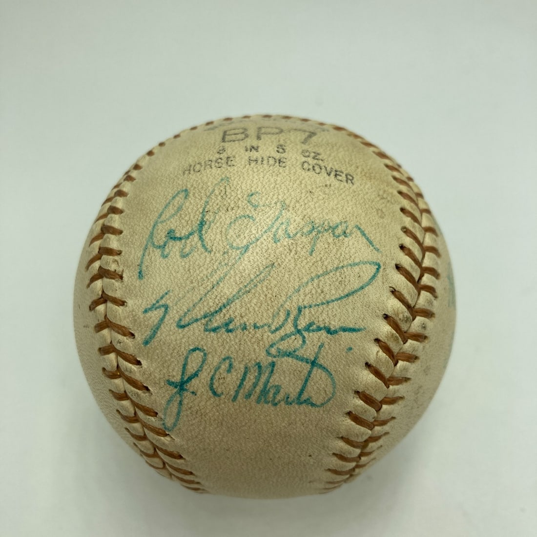1969 New York Mets Multi Signed Baseball JSA Certified Nolan Ryan & Others (1 of 6)