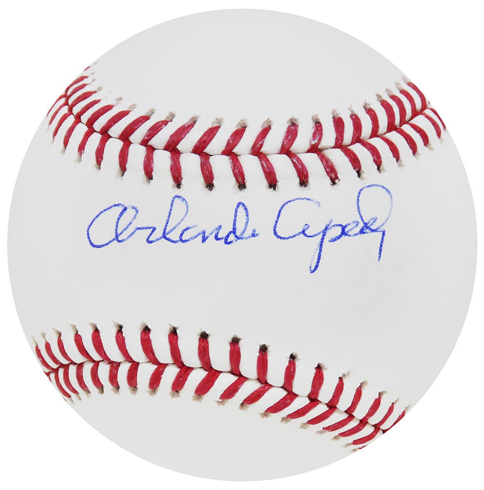 Orlando Cepeda Signed MLB Baseball with COA (1 of 1)