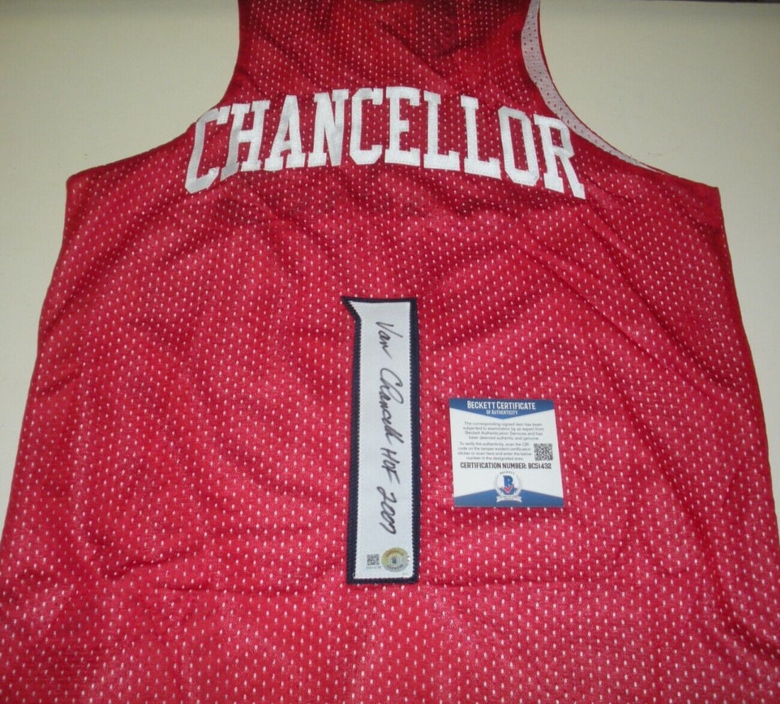 Van Chancellor Signed Golden State Warriors Champion Jersey with JSA Authentication: Van Chancellor Signed Golden State Warriors Champion Jersey with JSA Authentication This officially licensed Golden State Warriors jersey is a must-have for basketball fans and collectors. Featuring t