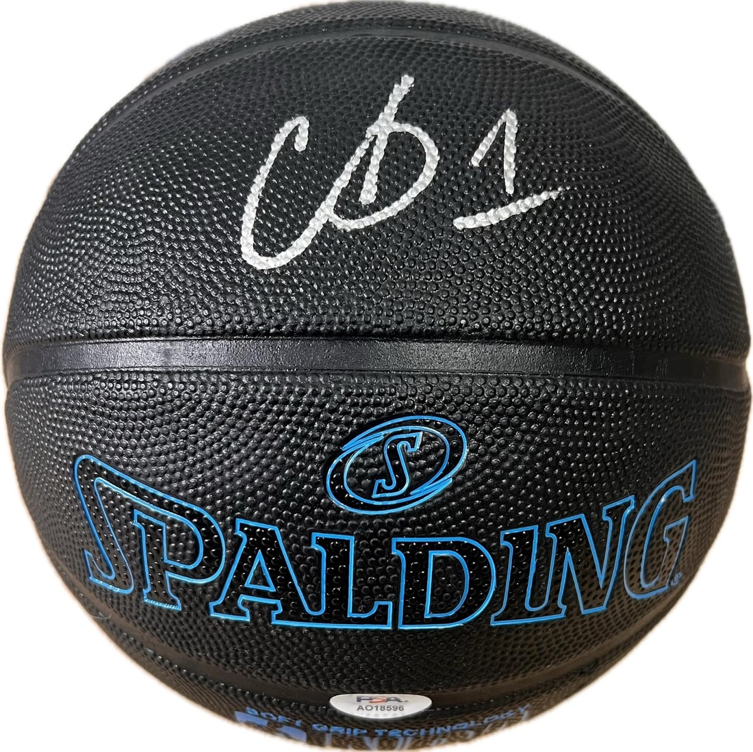 Chauncey Billups Signed Spalding Basketball PSA/DNA Authentic (1 of 2)