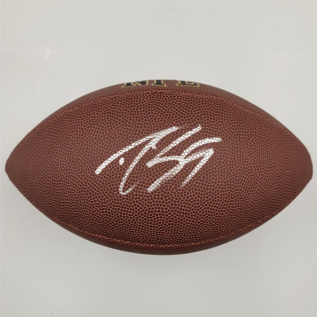 Drew Brees Signed Wilson NFL Football New Orleans Saints Beckett Authenticated (1 of 3)