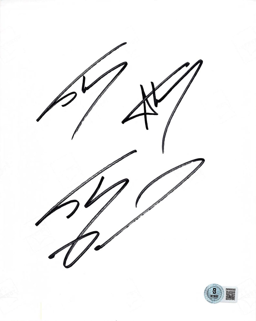 Shaquille O'Neal 3x Signed 8x10 Cut Signature BAS Authenticated Lakers (1 of 1)