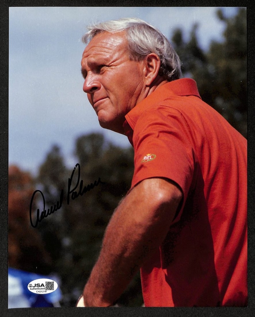 Arnold Palmer Signed 8x10 Photo PGA Masters with JSA Authentication (1 of 2)
