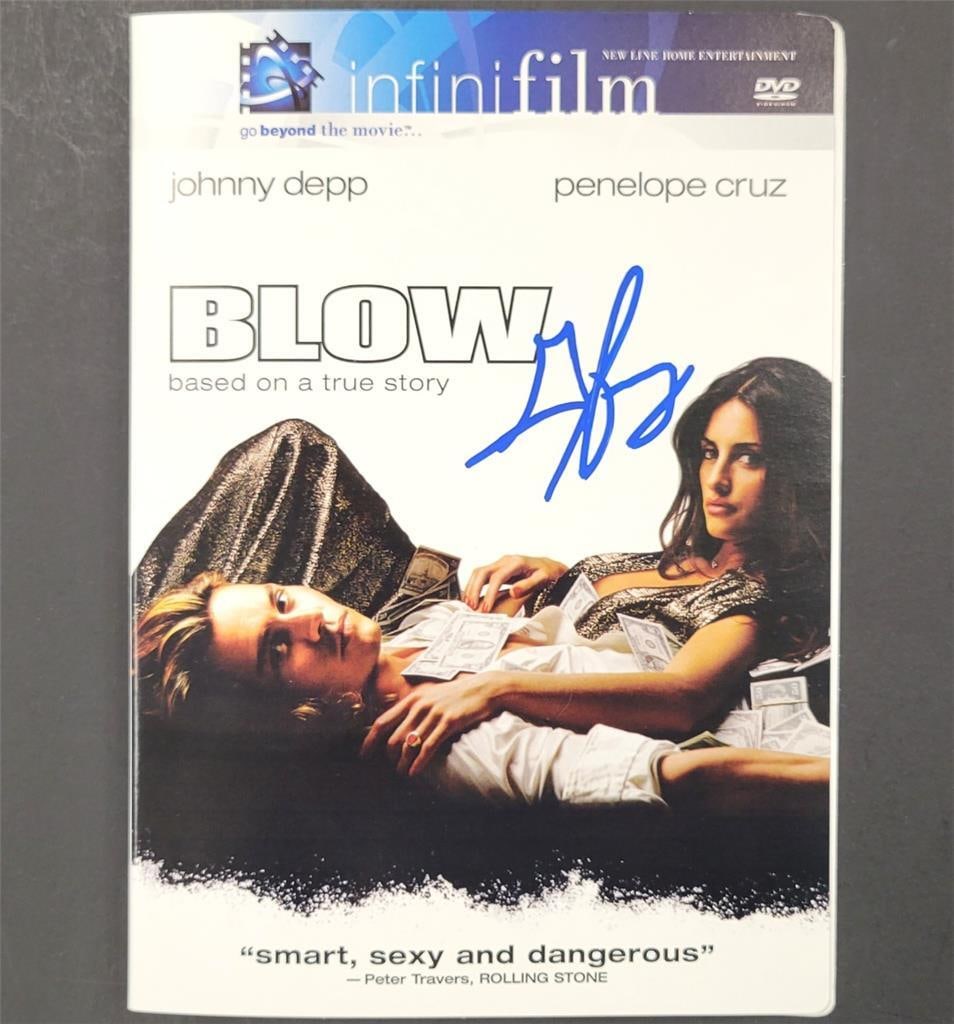 Penelope Cruz Autographed Blow DVD Cover Beckett Certified (1 of 4)