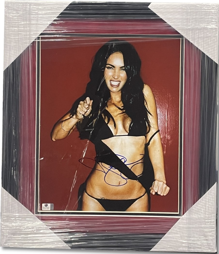 Megan Fox Autographed 11x14 Photo Framed JSA Authenticated (1 of 3)