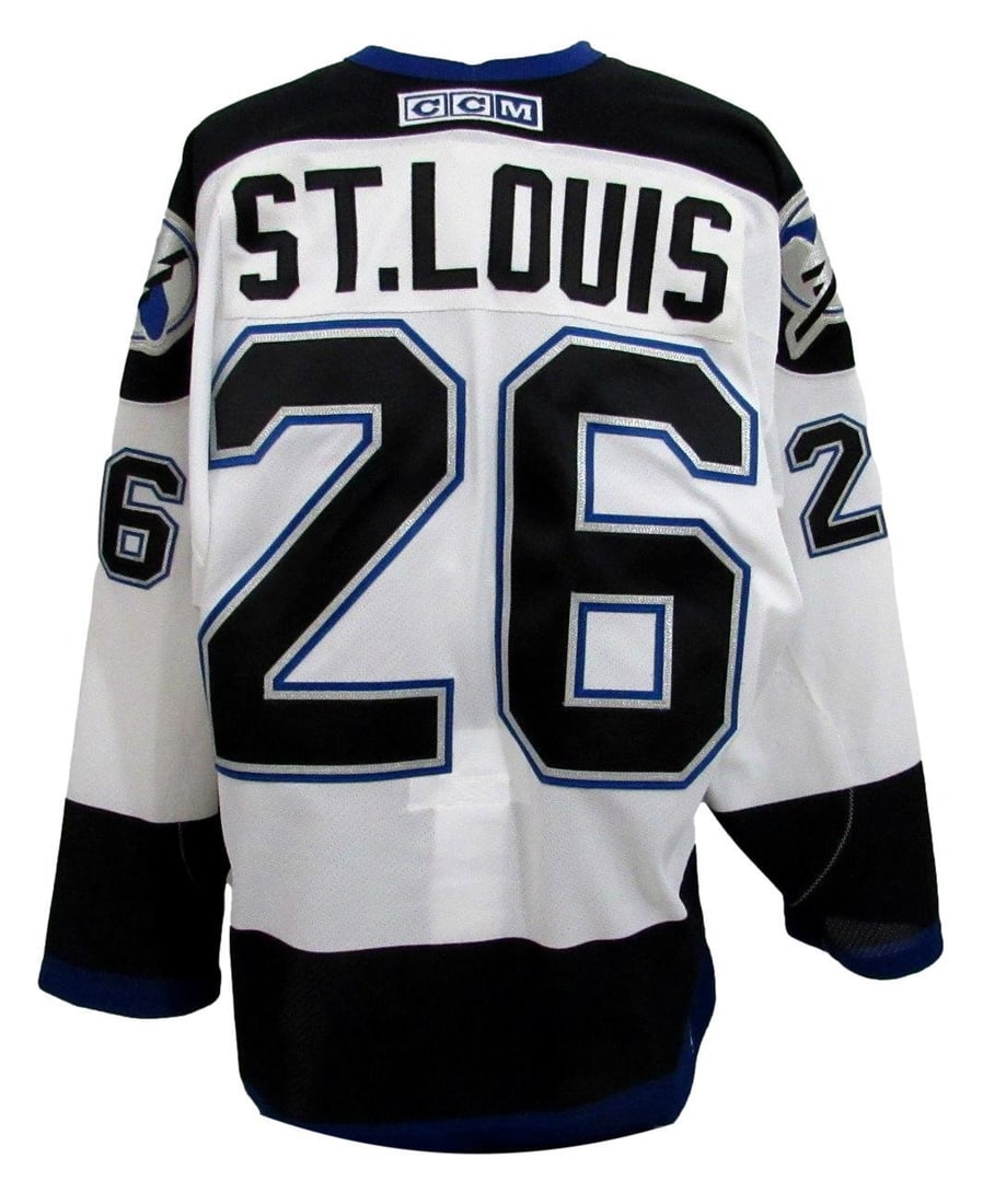 Martin St. Louis Tampa Bay Lightning Hockey Jersey CCM Unsigned (1 of 3)