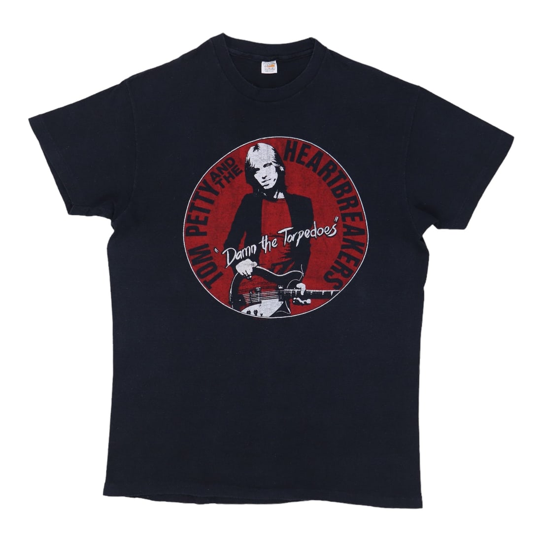 Vintage 1979 Tom Petty Tour Shirt Damn The Torpedoes Album Black Cotton (1 of 7)