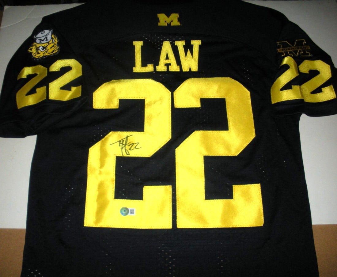 Bart Starr Signed Adidas Jersey Michigan Wolverines Beckett COA (1 of 3)