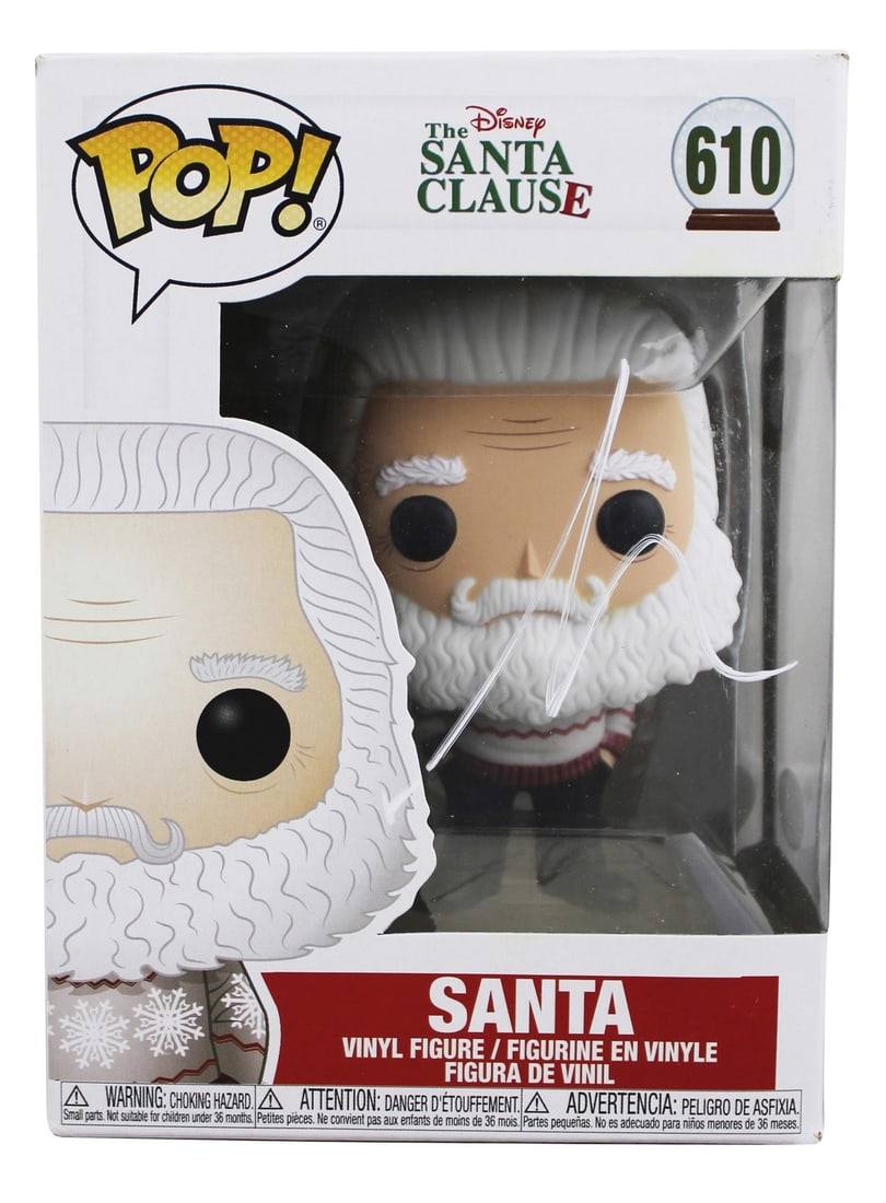 Tim Allen Signed Santa Clause #610 Funko Pop Vinyl Figure JSA Certified (1 of 8)