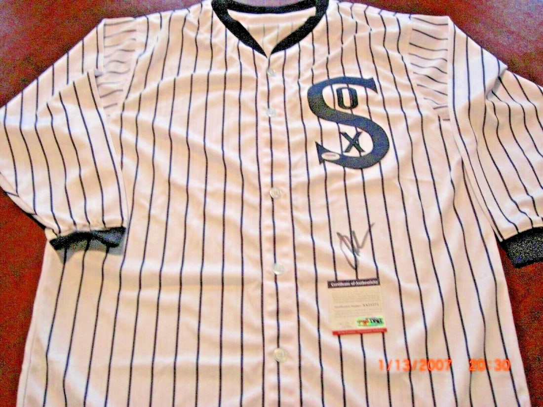 John Cusack Signed Jersey PSA/DNA Certificate Authenticity: John Cusack Signed Jersey PSA/DNA Certificate Authenticity This is an original signed jersey from John Cusack, the famous actor known for his roles in "Eight Men Out" and "Say Anything." The jersey is