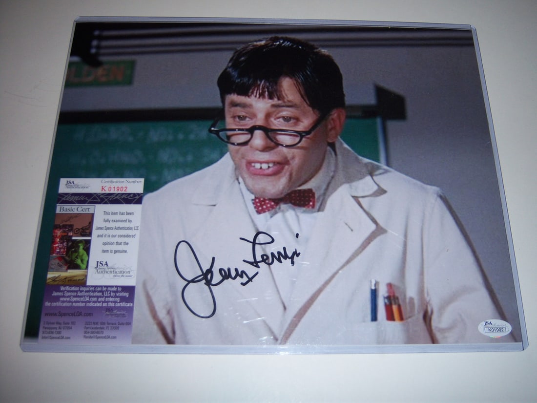 Jerry Lewis Signed 11x14 Nutty Professor Photo JSA Authenticated (1 of 1)