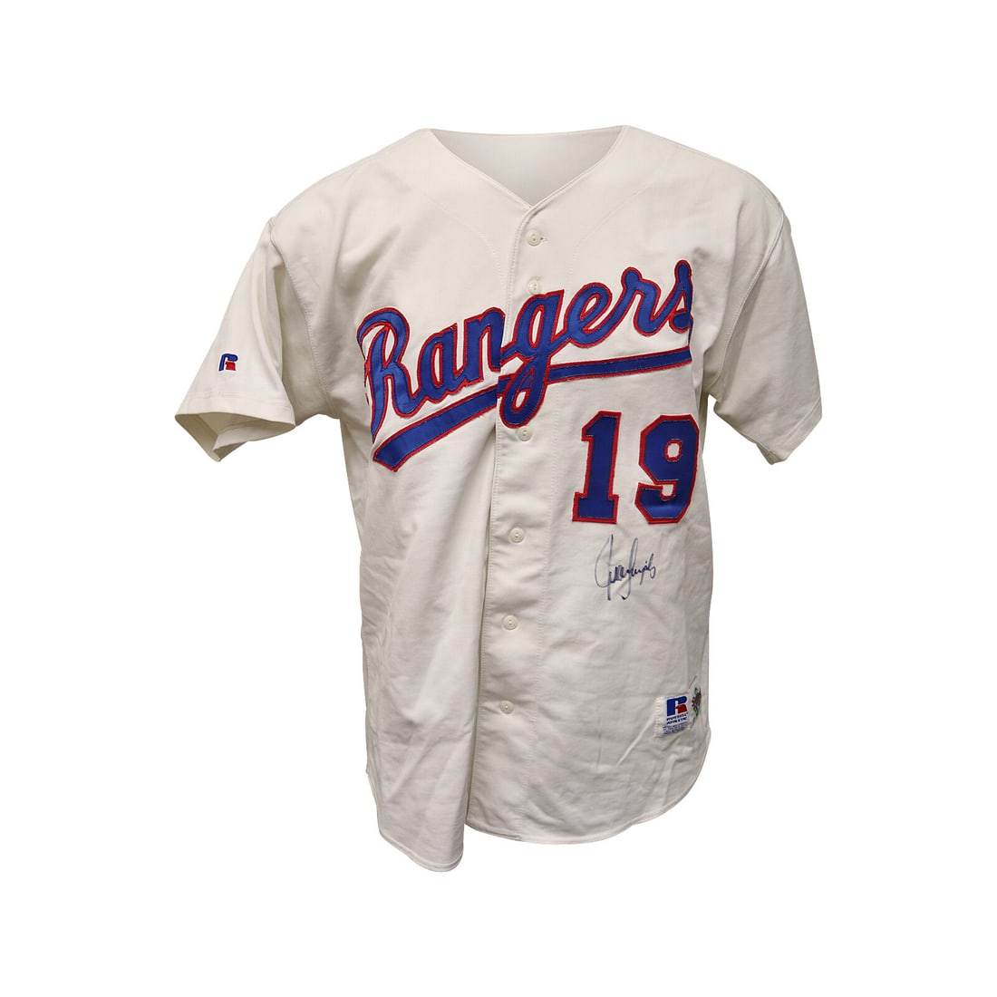 Juan Gonzalez Signed 1990s Texas Rangers Jersey JSA COA (1 of 4)