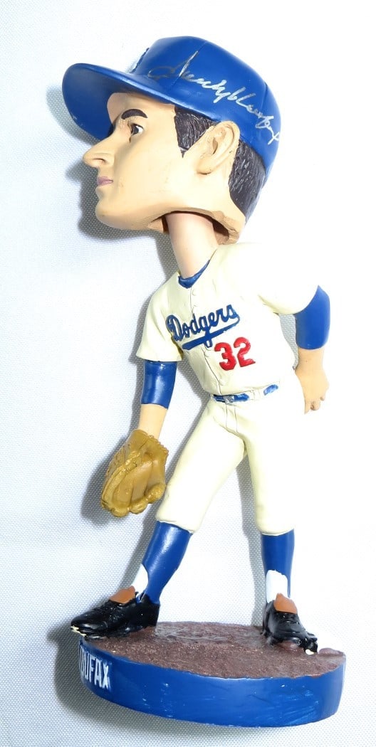 Sandy Koufax Autographed Dodgers Bobblehead 2024 SGA JSA Authenticated (1 of 7)