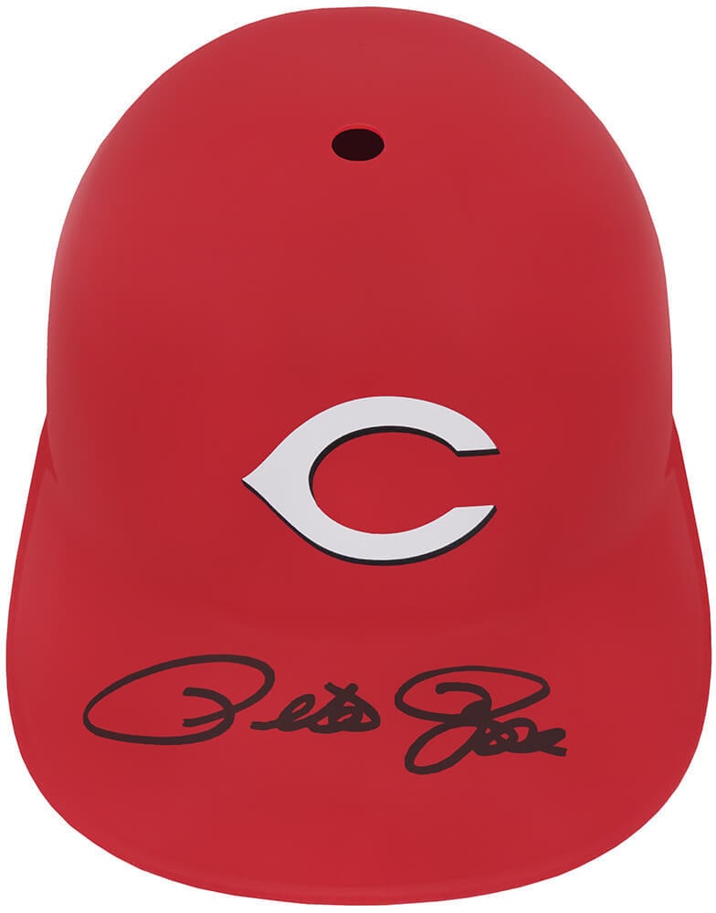 Pete Rose Signed Cincinnati Reds Replica Batting Helmet with COA (1 of 1)