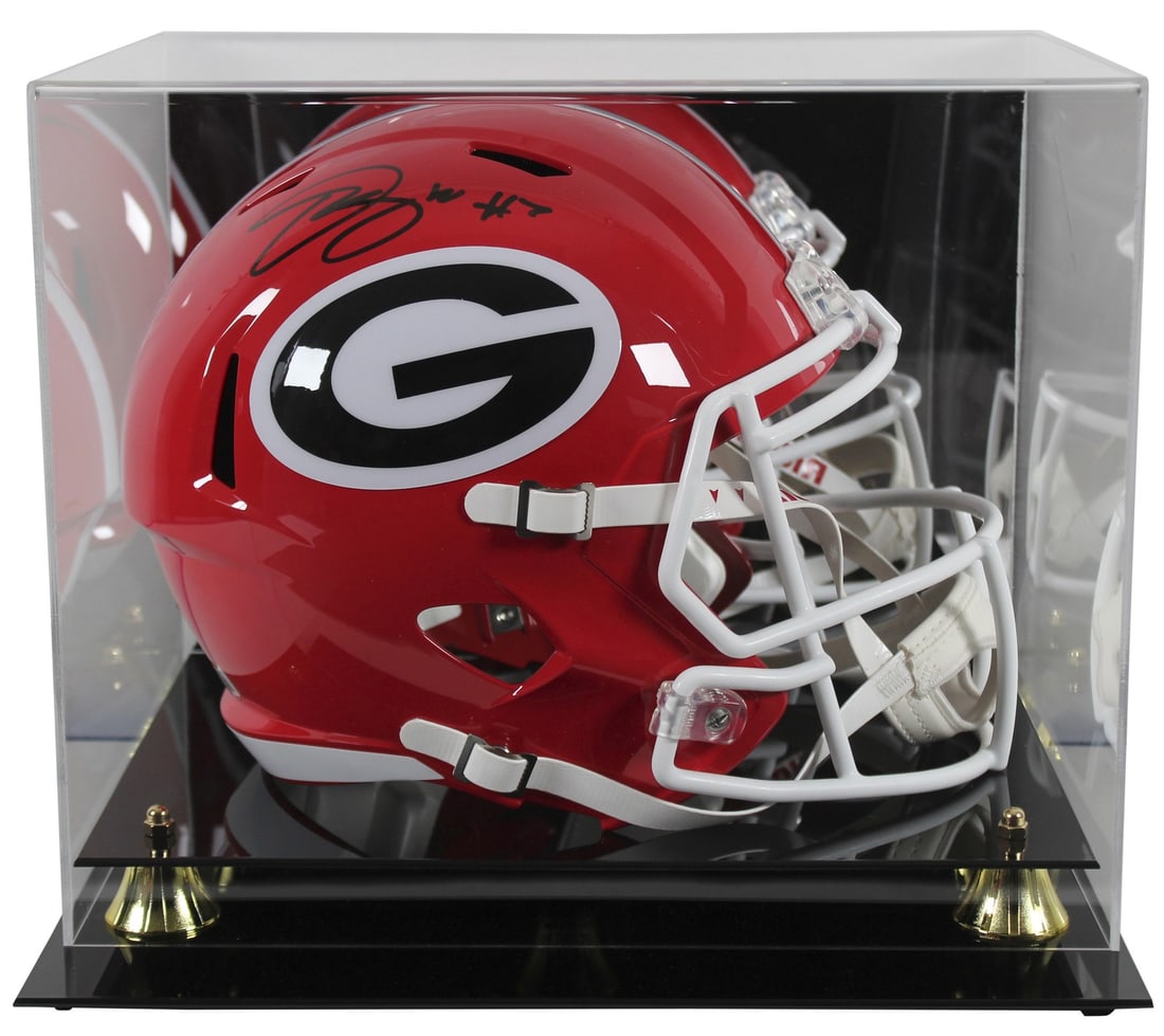 Quay Walker Signed Full Size Speed Rep Helmet Georgia Bulldogs Beckett Authenticated (1 of 4)