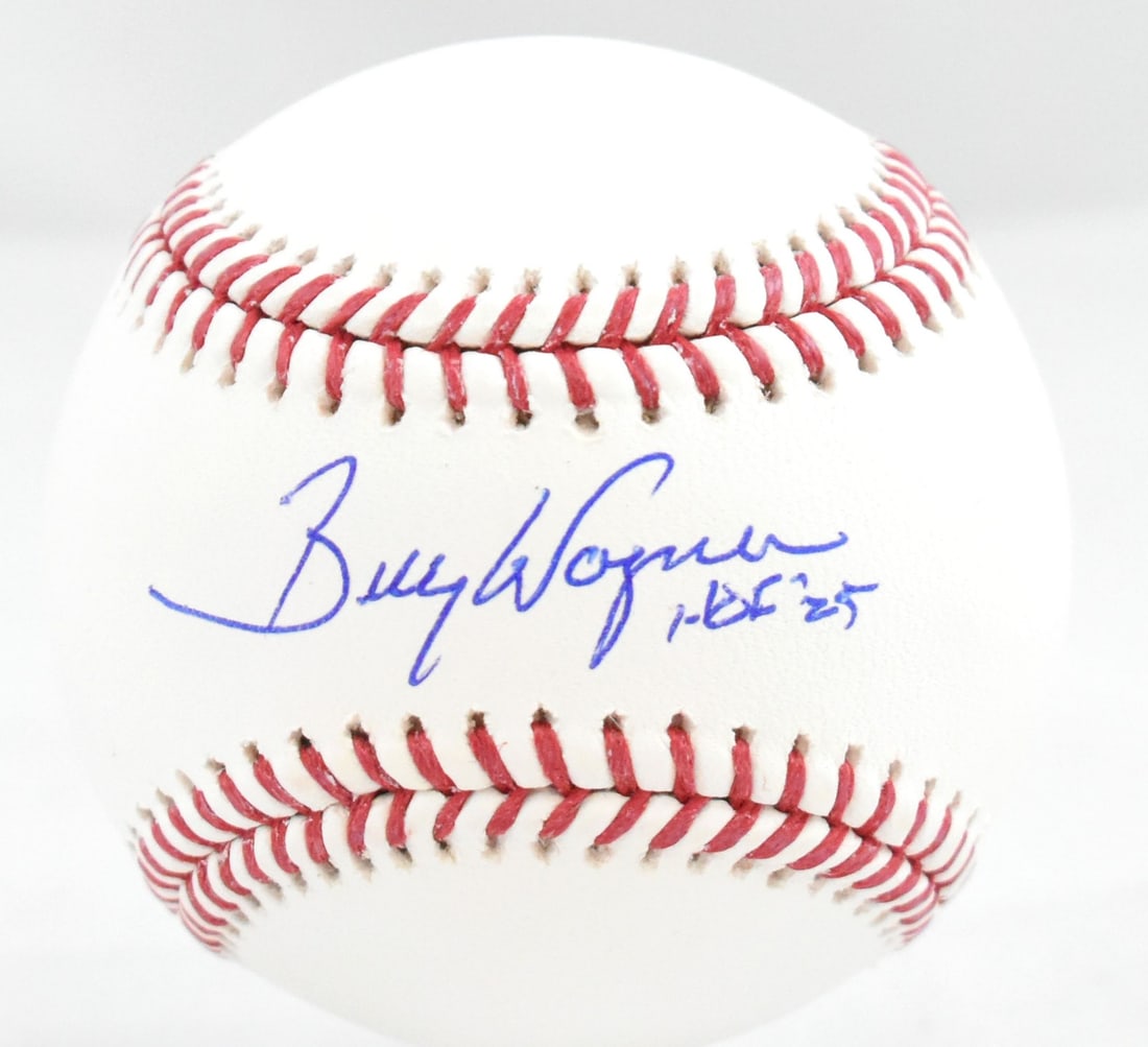 Billy Wagner Signed Rawlings OML Baseball HOF Beckett Authenticated (1 of 3)