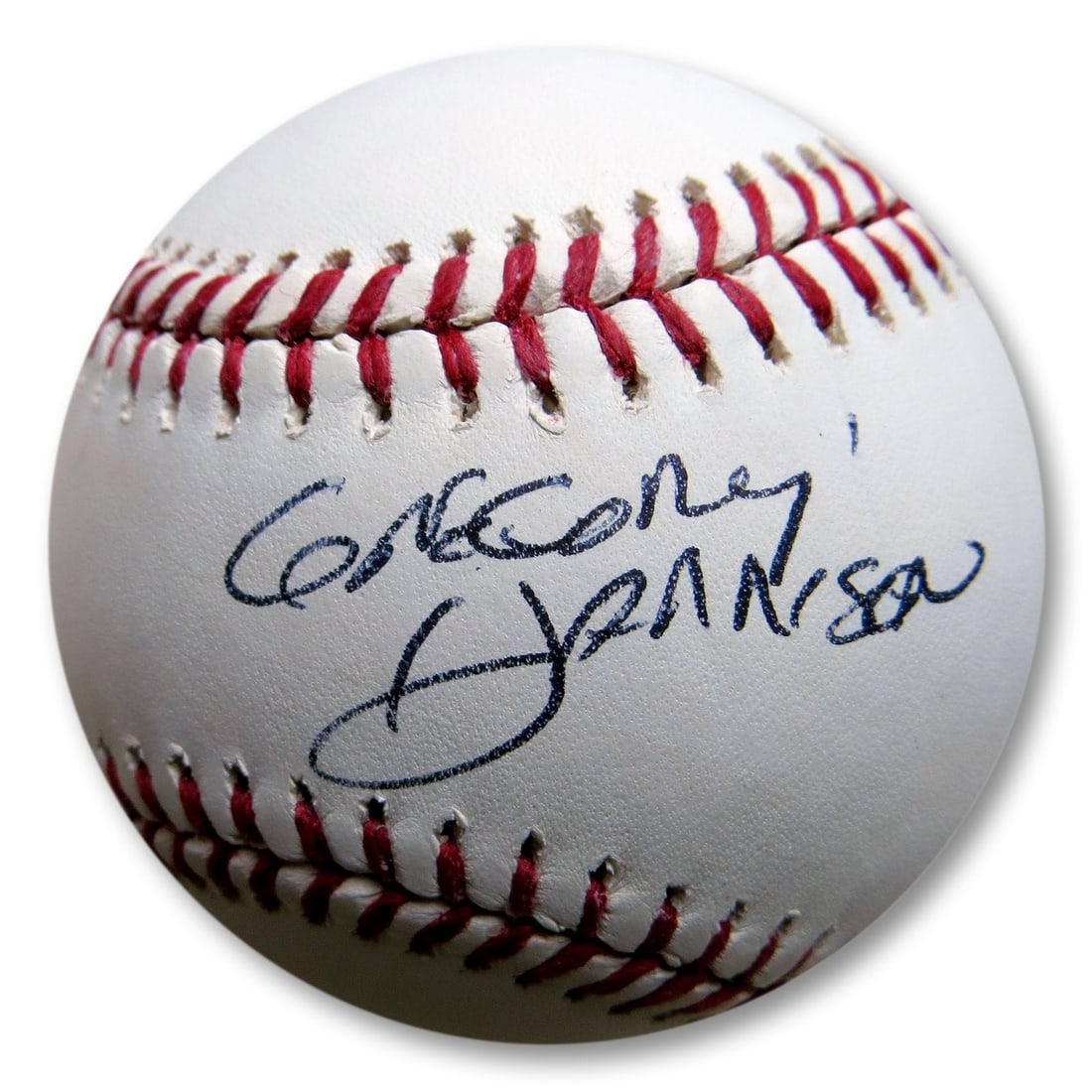 Gregory Harrison Autographed Baseball Trapper John MD Beckett Authenticated: Gregory Harrison Autographed Baseball Trapper John MD Beckett Authenticated This is an authentic autographed baseball by Gregory Harrison, known for his role in 'Trapper John, MD.' The signature has b