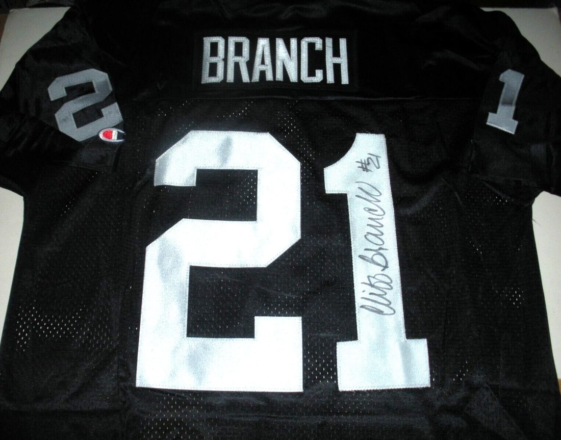 James Lofton Oakland Raiders Signed Champion Jersey with COA (1 of 2)