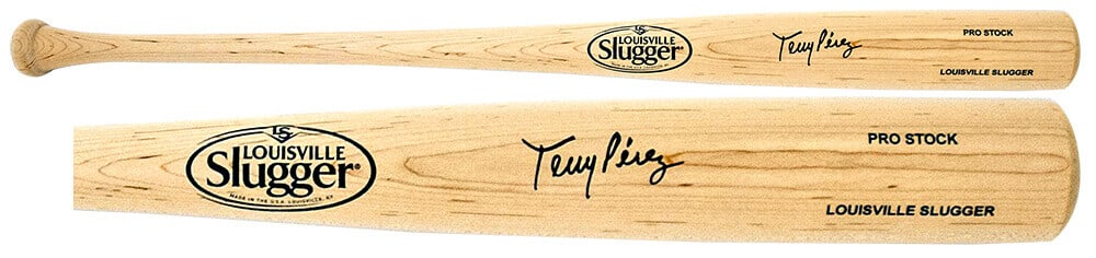 Tony Perez Signed Louisville Slugger Baseball Bat with COA: Tony Perez Signed Louisville Slugger Baseball Bat with COA Tony Perez Signed Louisville Slugger Baseball Bat with COA This original Tony Perez signed Louisville Slugger Pro Stock blonde baseball bat i