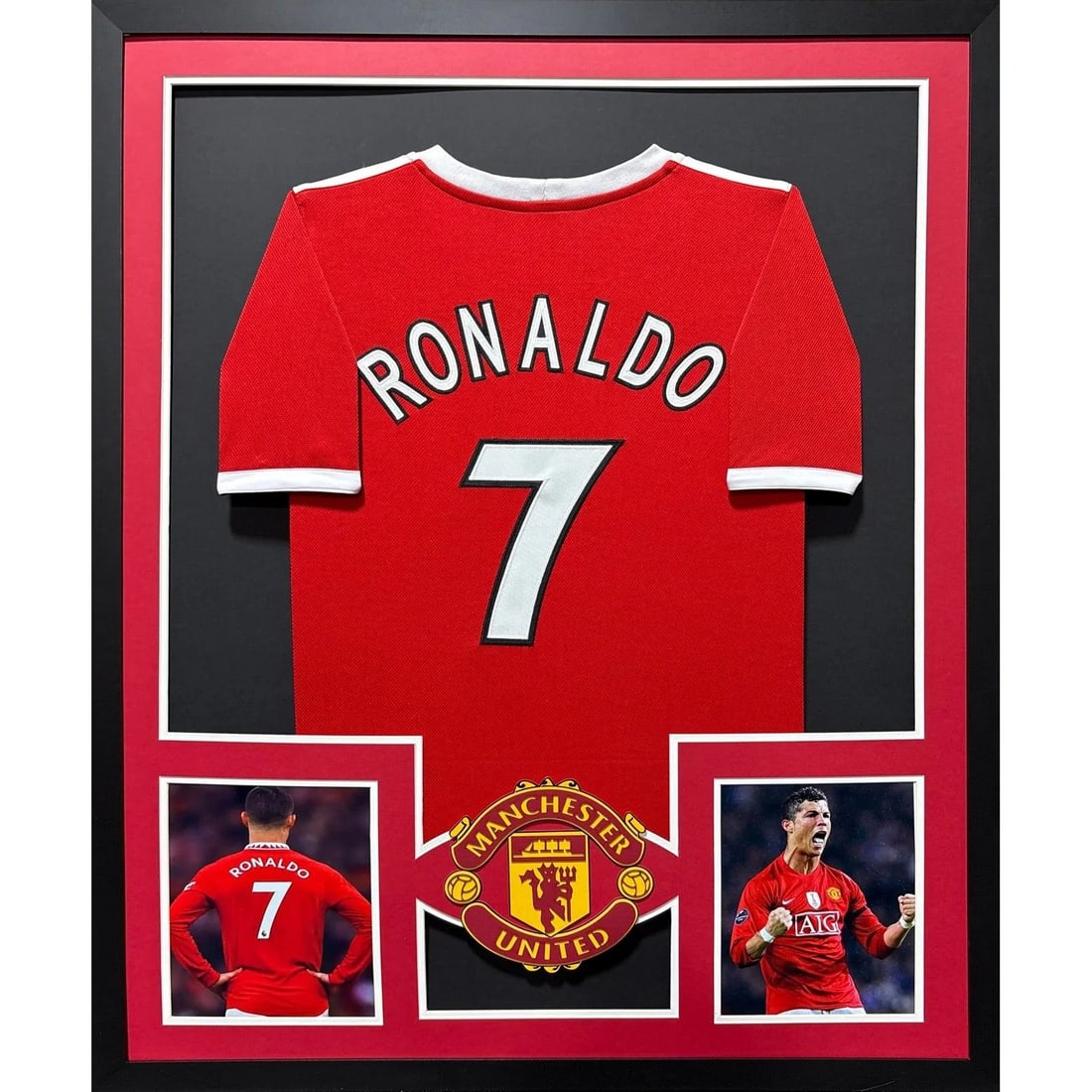 Cristiano Ronaldo Framed Jersey Manchester United Unsigned 42x34 (1 of 1)