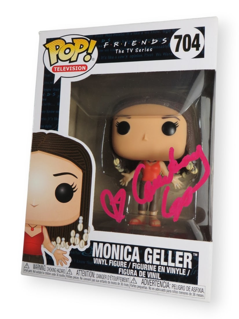 Courteney Cox Signed Funko POP! Figure Friends Monica JSA Authenticated (1 of 3)