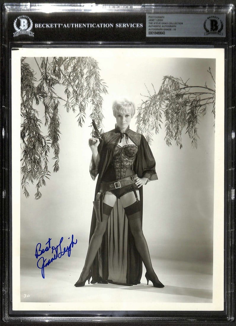 Janet Leigh Signed 8x10 Photo The Man Who Shot Liberty Valance Beckett Authenticated (1 of 1)