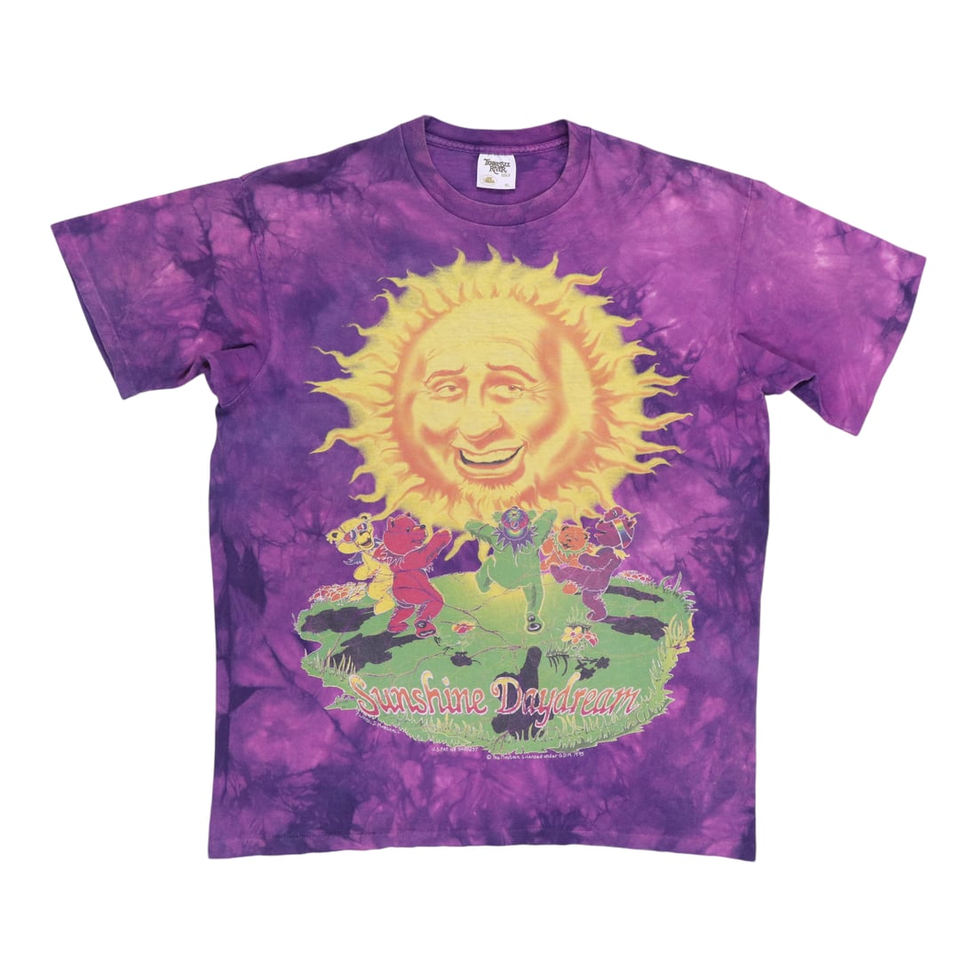 Vintage 1995 Sunshine Daydream Grateful Dead Tie Dye Cotton Shirt XL (1 of 5)