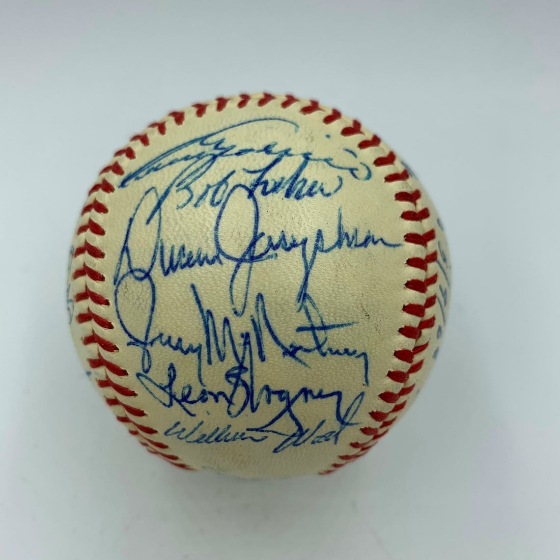 1968 Chicago White Sox Team Signed Baseball 26 Signatures JSA COA (1 of 8)