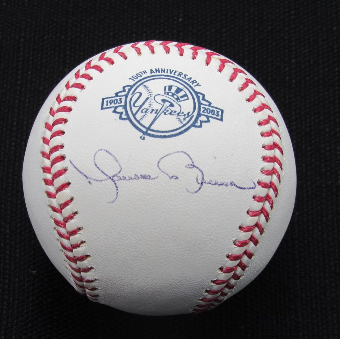 Mariano Rivera Autographed Yankees 100th OML Baseball PSA/DNA (1 of 2)