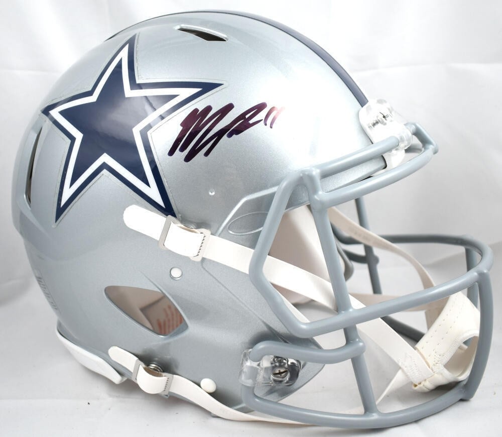 Micah Parsons Signed Dallas Cowboys Authentic Helmet Fanatics: Micah Parsons Signed Dallas Cowboys Authentic Helmet Fanatics This is an authentic full-size speed helmet signed by Micah Parsons, a standout player for the Dallas Cowboys. The helmet features a sleek