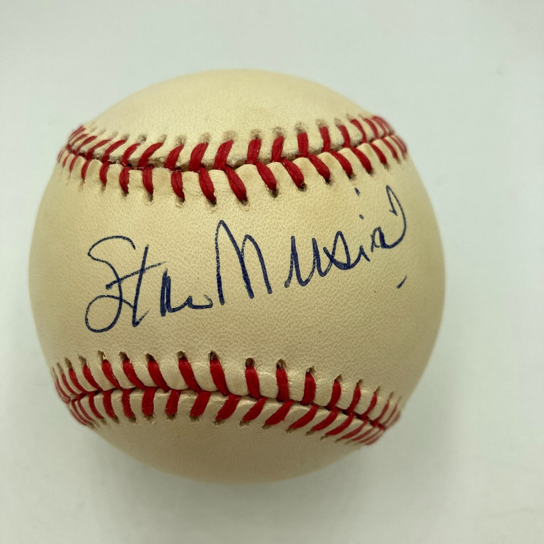 Stan Musial Signed Official National League Baseball with JSA COA (1 of 4)