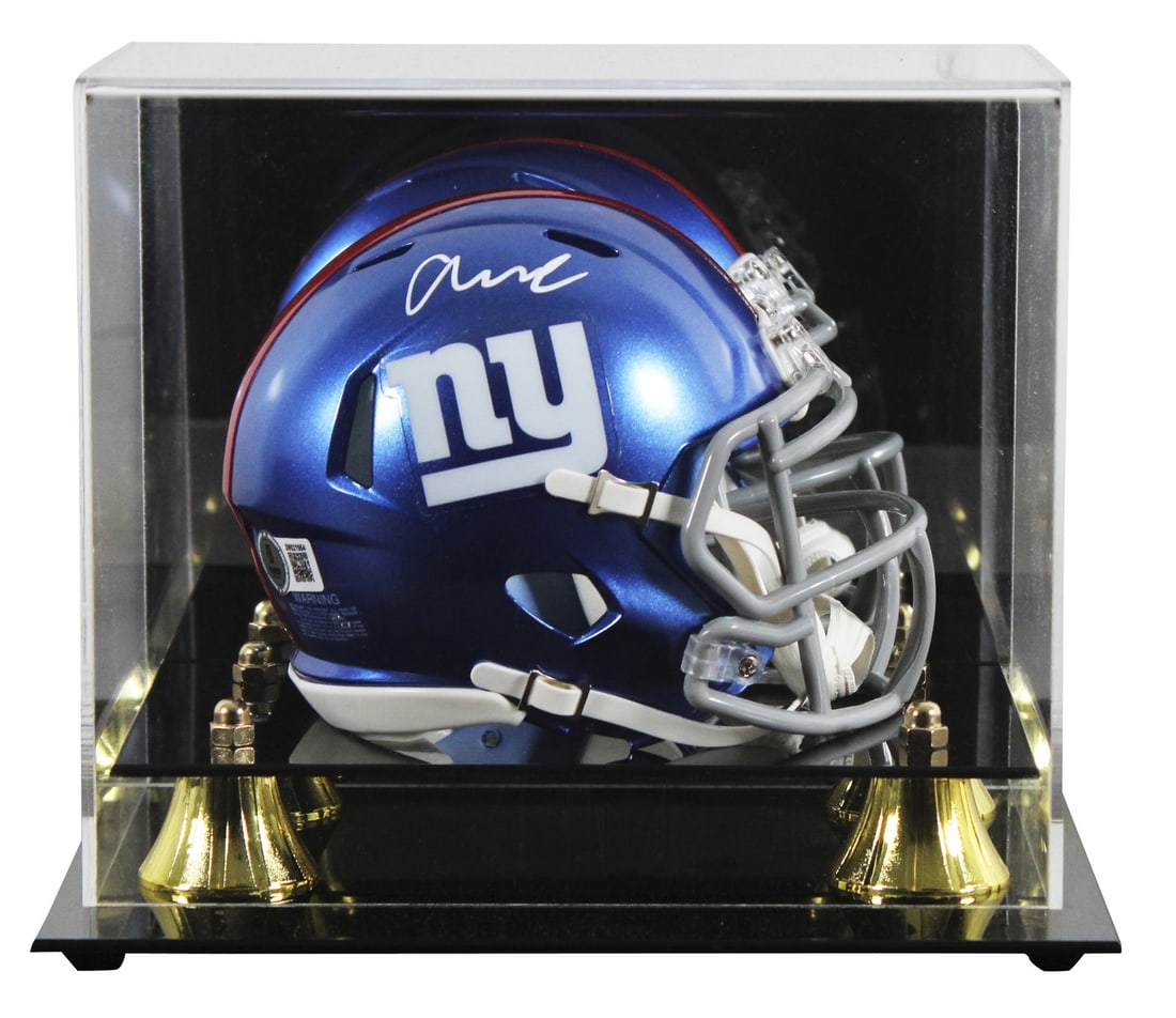 Abdul Carter Signed New York Giants Speed Mini Helmet with BAS Authentication (1 of 3)