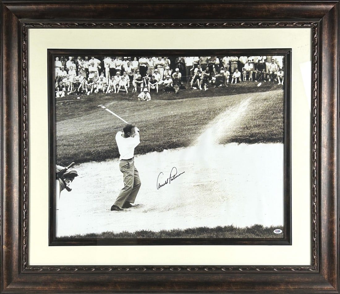 Arnold Palmer Signed 20x30 Framed Canvas PSA/DNA Certified (1 of 4)