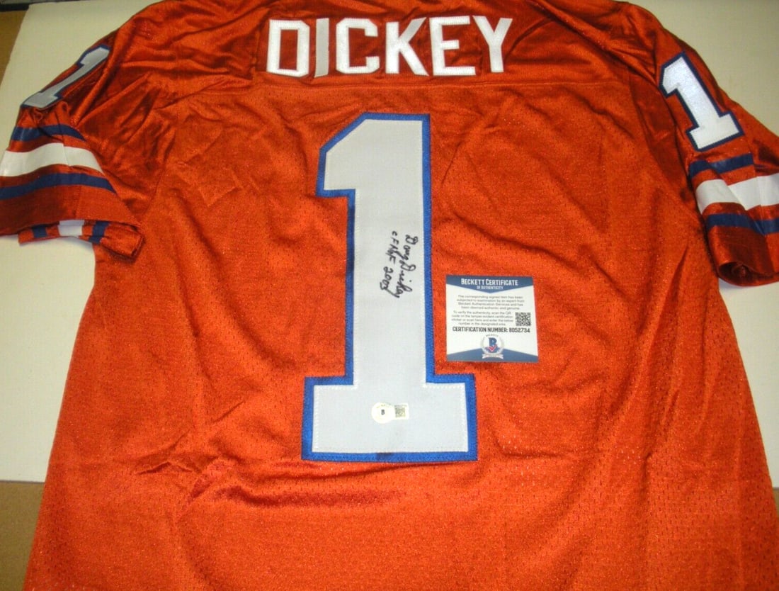 Doug Dickey Signed Florida Gators Nike Jersey with COA (1 of 2)