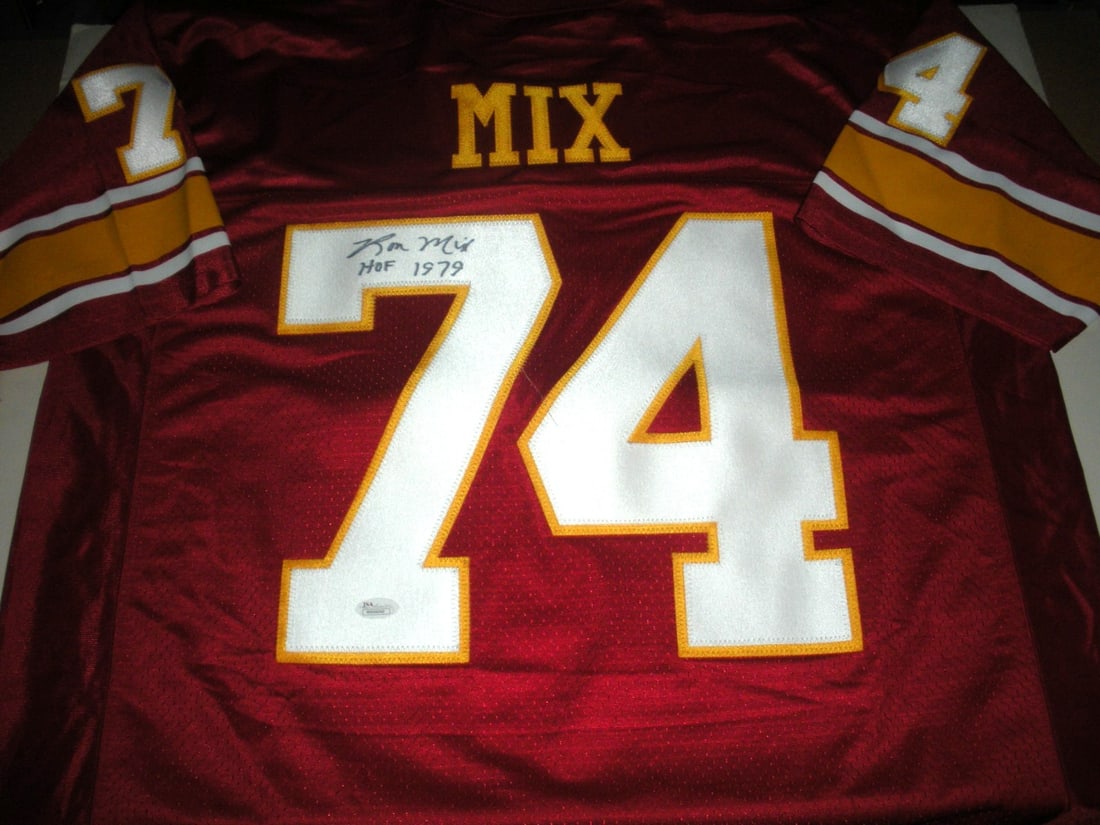Ron Mix Signed USC Trojans Jersey with JSA COA (1 of 2)