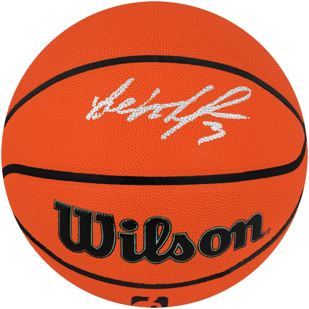 Ben Wallace Signed Wilson NBA Basketball with COA: Ben Wallace Signed Wilson NBA Basketball with COA Ben Wallace Signed Wilson NBA Basketball with COA This is an authentic signed Wilson indoor/outdoor NBA basketball featuring the signature of Ben Wall