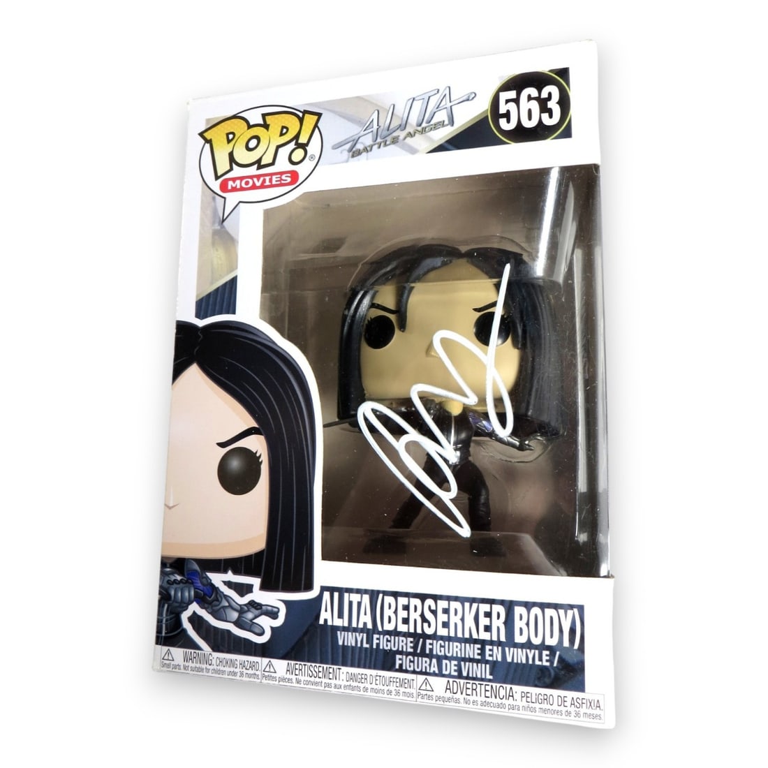Rosa Salazar Signed Funko POP! Alita: Battle Angel Beckett Authenticated: Rosa Salazar Signed Funko POP! Alita: Battle Angel Beckett Authenticated This original Funko POP! figure features an autograph by Rosa Salazar, known for her role in "Alita: Battle Angel." The figure