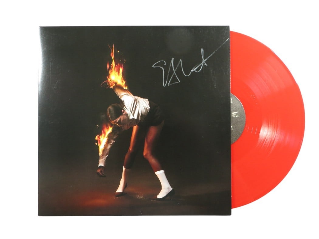St. Vincent Autographed Album Cover All Born Screaming Beckett Authenticated: St. Vincent Autographed Album Cover All Born Screaming Beckett Authenticated This is an original autographed record album cover by St. Vincent, featuring her acclaimed work "All Born Screaming." The a