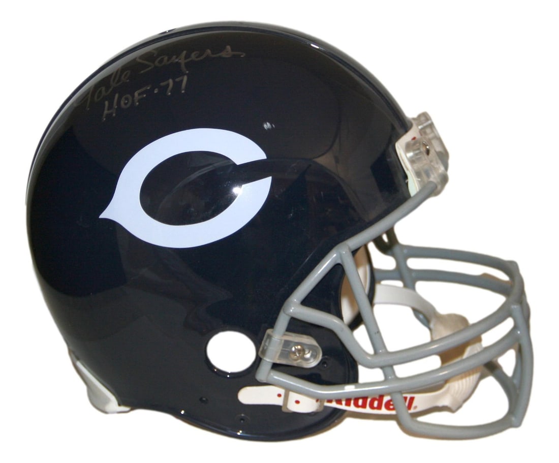 Gale Sayers Autographed Full Size Chicago Bears Helmet TRISTAR (1 of 4)