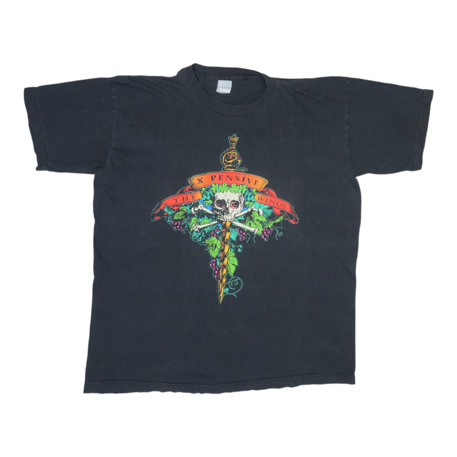 Vintage 1992 Tour Shirt Keith Richards and the X Pensive Winos: Vintage 1992 Tour Shirt Keith Richards and the X Pensive Winos This is an original vintage 1992 Keith Richards X Pensive Winos Tour shirt featuring graphics on both the front and back. The shirt is ma