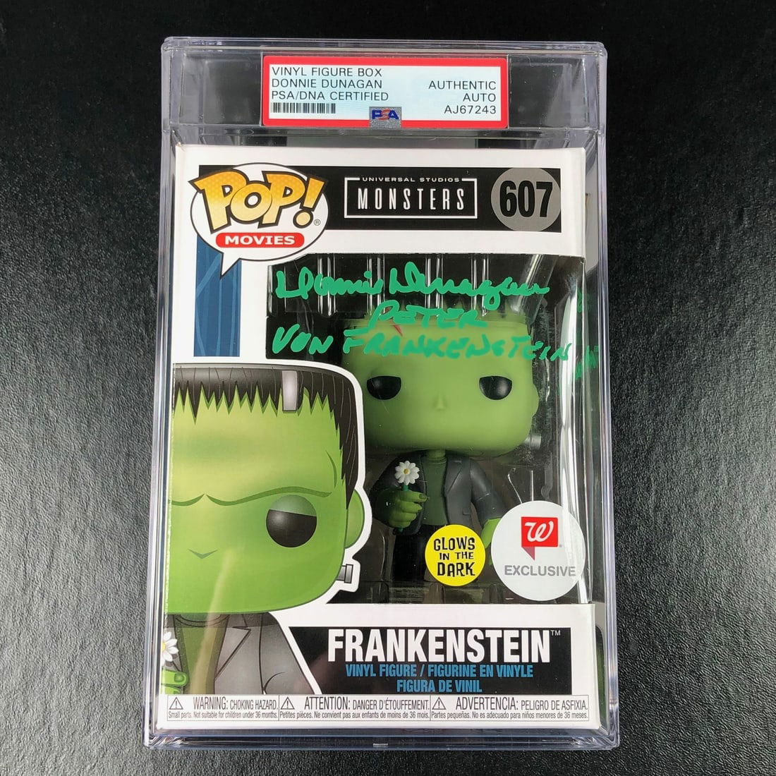 Donnie Dunagan Signed Funko Pop Son of Frankenstein PSA/DNA Authenticated (1 of 3)